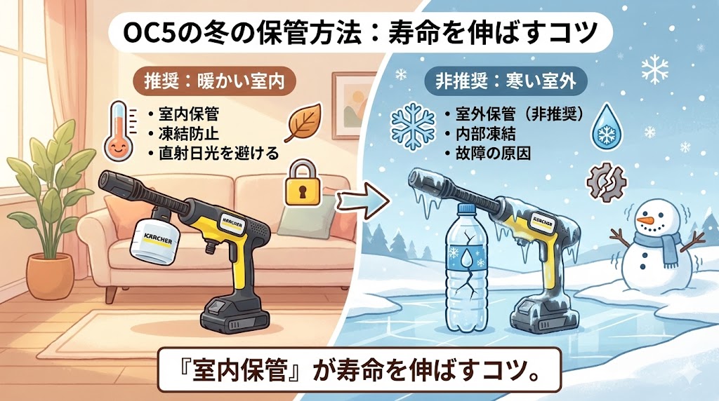 冬の故障を防ぐ！電池と凍結の守り方