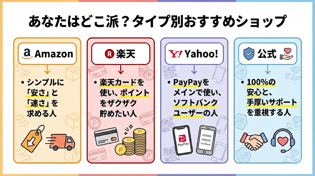 【ショップ別】OCハンディエアを安く買うルート4選