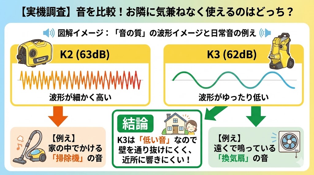 【実機調査】音を比較！お隣に気兼ねなく使えるのはどっち？