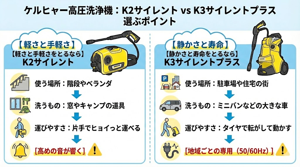 【まとめ】洗車や掃除を楽に！納得のケルヒャーを選ぼう