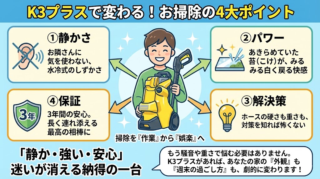 K3サイレントプラスのおさらい