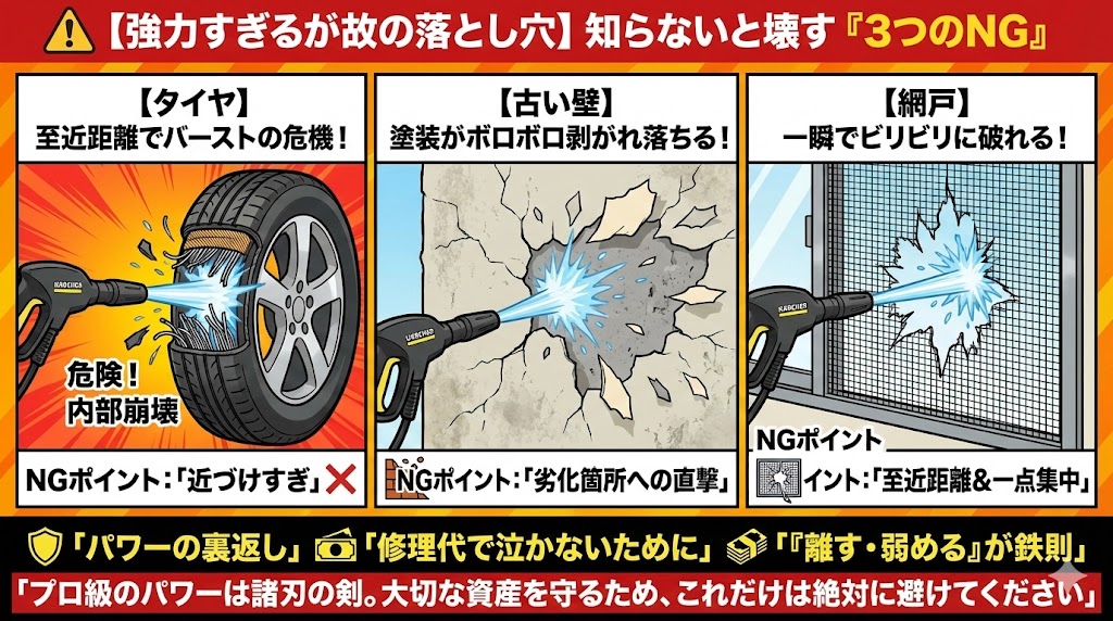 【注意】K3サイレントで「やってはいけない」掃除