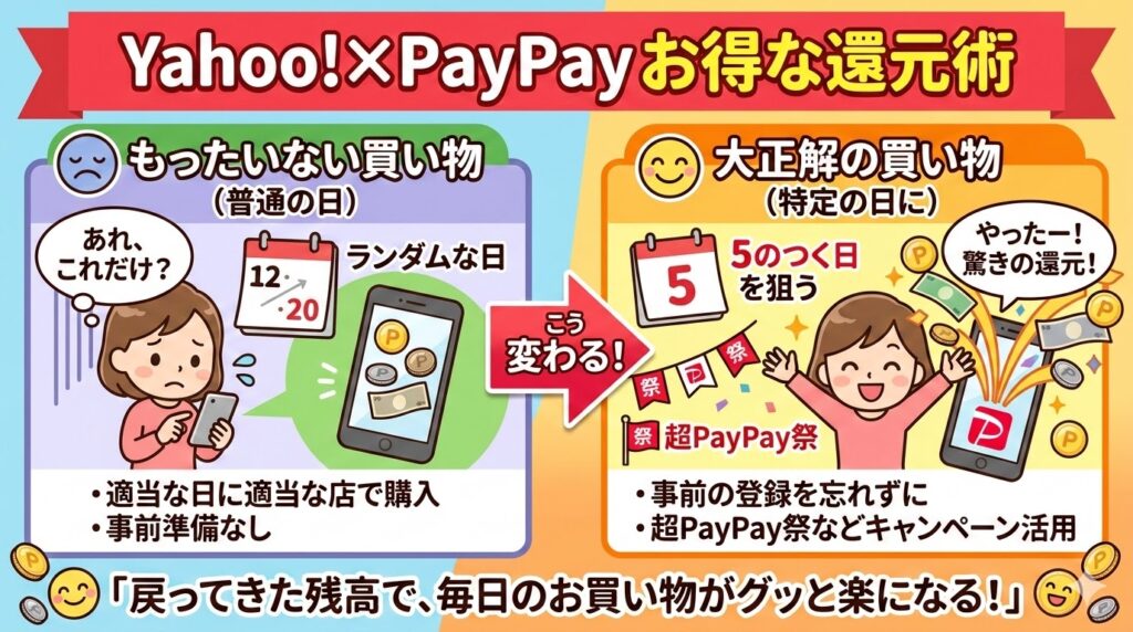 Yahoo!で安く買うポイント