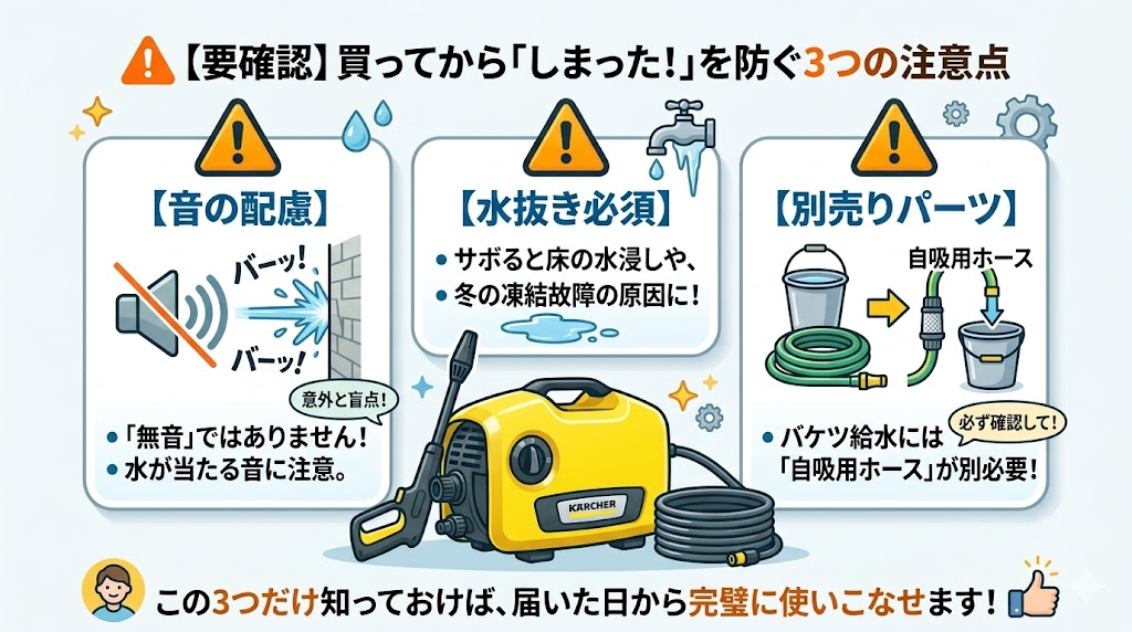 買って後悔しないために！購入前に知っておくべき注意点