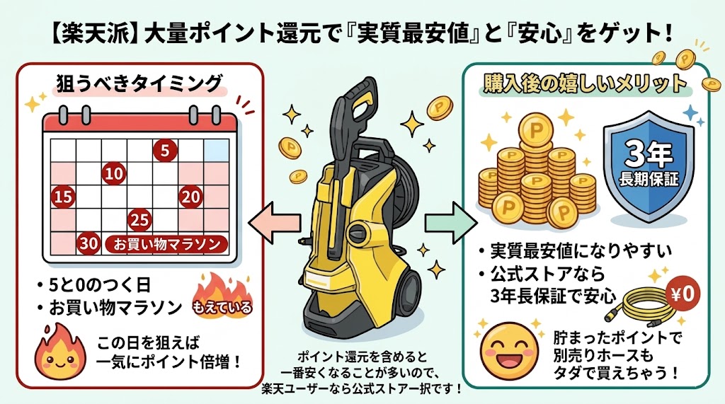 【楽天市場】ポイント還元重視の派