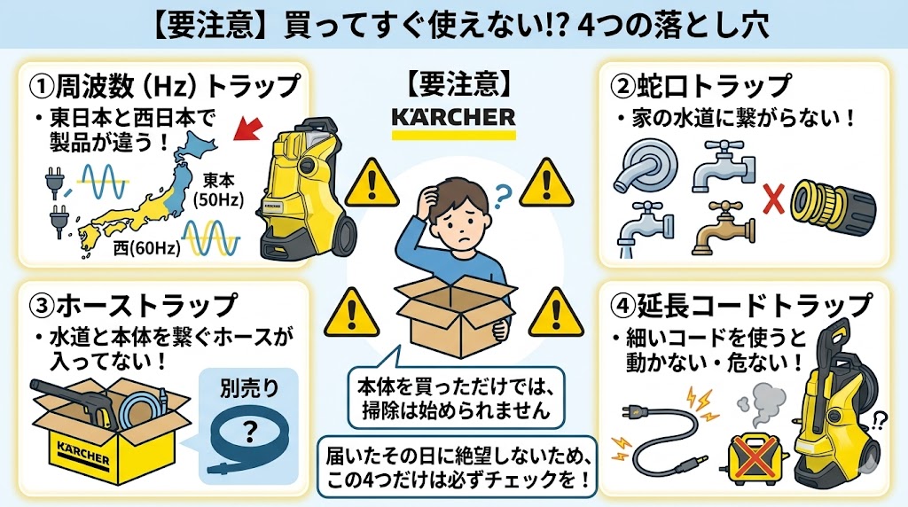 【盲点】買ってすぐ使えない！？「追加費用・準備」の4つの落とし穴