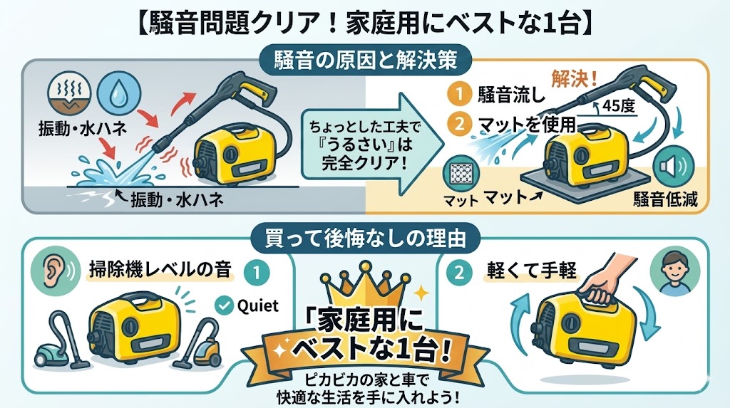 K2サイレントの騒音まとめと結論