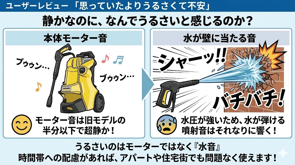 【騒音】「サイレント」でも無音ではない