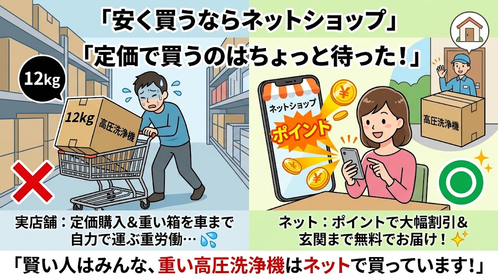 K3サイレントプラスを安く買うなら「ネットショップ」がおすすめ